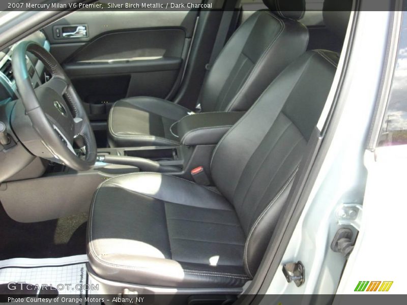 Silver Birch Metallic / Dark Charcoal 2007 Mercury Milan V6 Premier