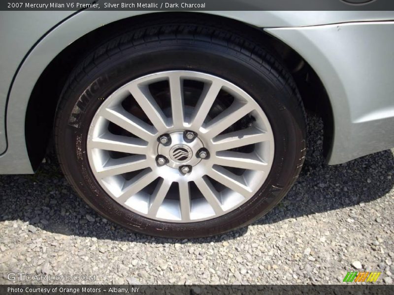 Silver Birch Metallic / Dark Charcoal 2007 Mercury Milan V6 Premier