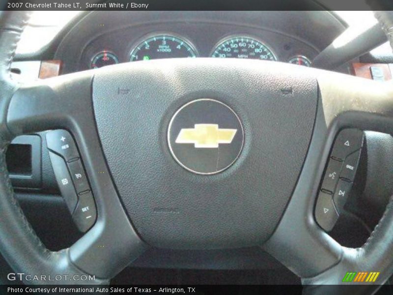 Summit White / Ebony 2007 Chevrolet Tahoe LT