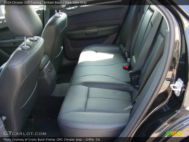 Brilliant Black / Dark Slate Gray 2009 Chrysler 300 Touring
