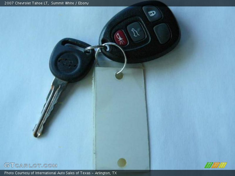 Summit White / Ebony 2007 Chevrolet Tahoe LT
