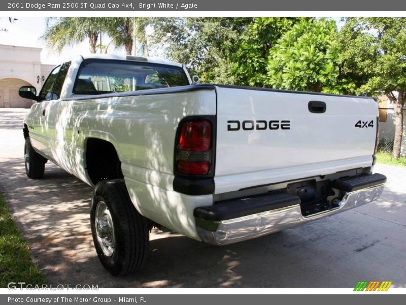 Bright White / Agate 2001 Dodge Ram 2500 ST Quad Cab 4x4
