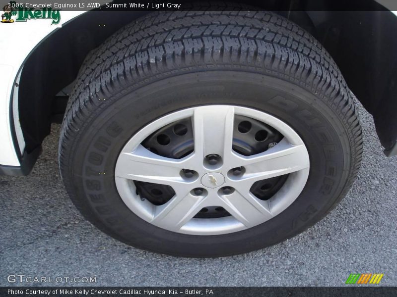 Summit White / Light Gray 2006 Chevrolet Equinox LS AWD