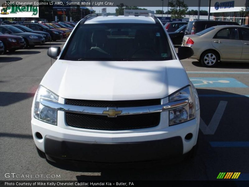 Summit White / Light Gray 2006 Chevrolet Equinox LS AWD