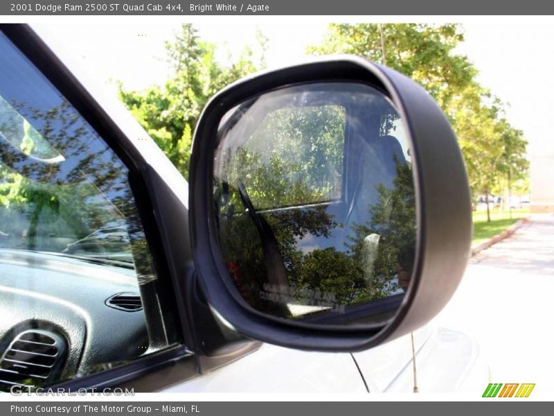 Bright White / Agate 2001 Dodge Ram 2500 ST Quad Cab 4x4