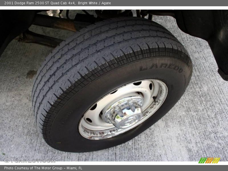 Bright White / Agate 2001 Dodge Ram 2500 ST Quad Cab 4x4