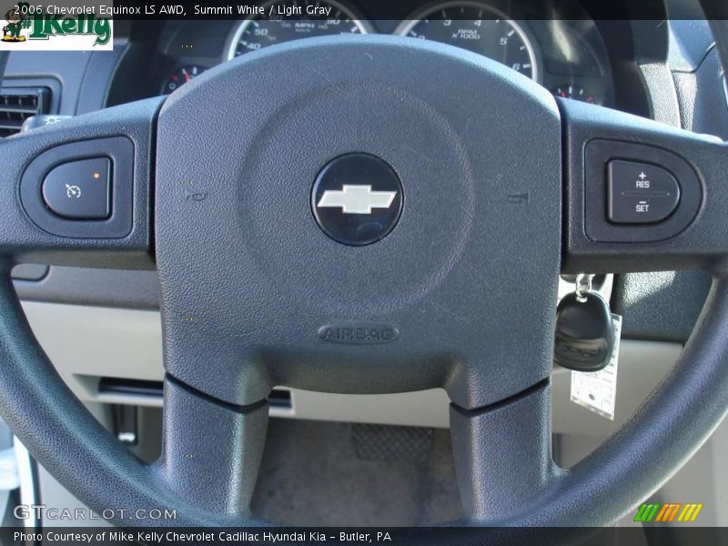 Summit White / Light Gray 2006 Chevrolet Equinox LS AWD