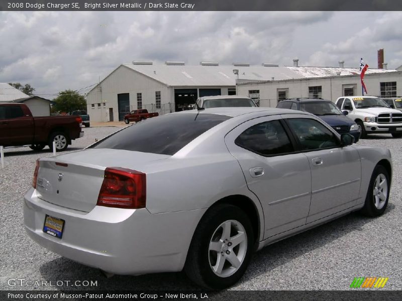 Bright Silver Metallic / Dark Slate Gray 2008 Dodge Charger SE