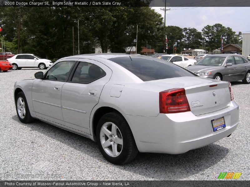 Bright Silver Metallic / Dark Slate Gray 2008 Dodge Charger SE