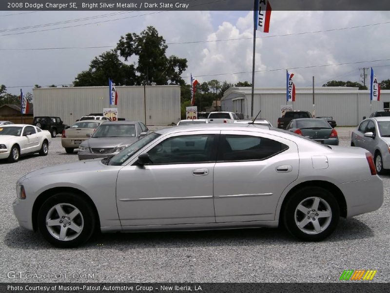 Bright Silver Metallic / Dark Slate Gray 2008 Dodge Charger SE