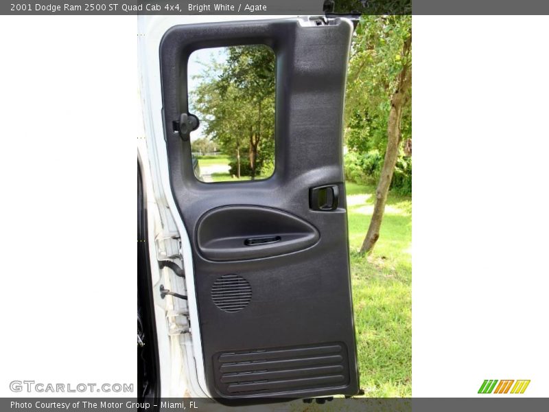 Bright White / Agate 2001 Dodge Ram 2500 ST Quad Cab 4x4
