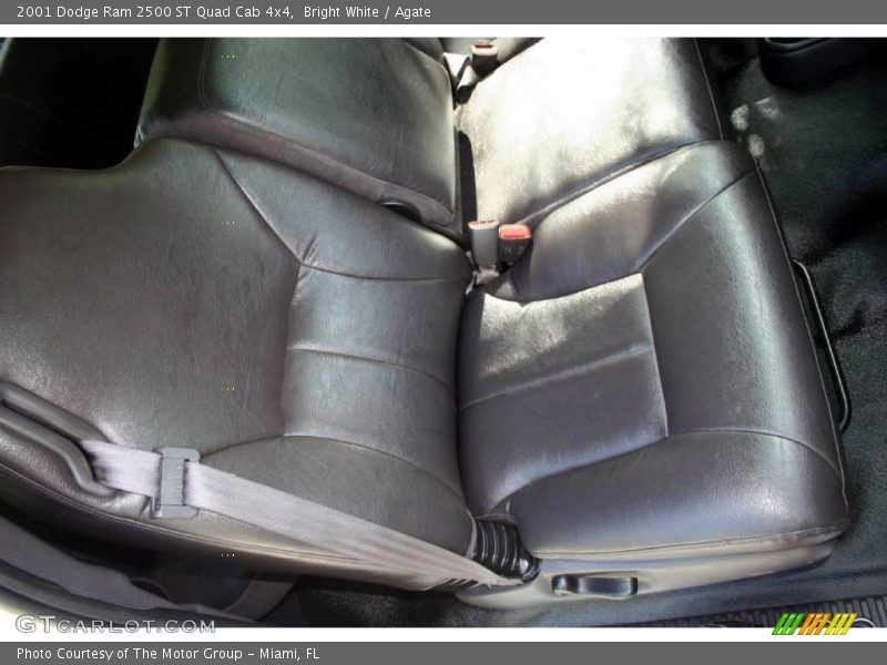 Bright White / Agate 2001 Dodge Ram 2500 ST Quad Cab 4x4
