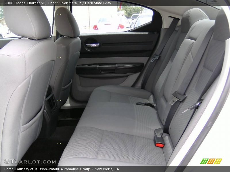 Bright Silver Metallic / Dark Slate Gray 2008 Dodge Charger SE