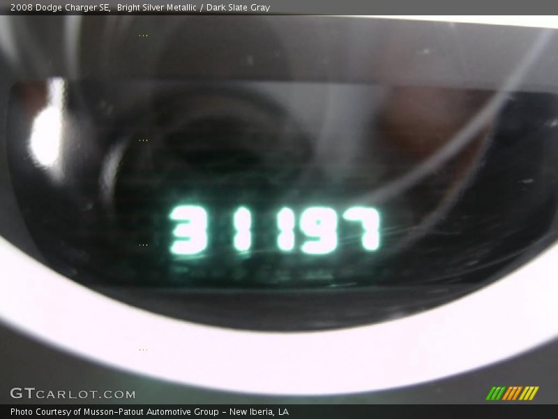 Bright Silver Metallic / Dark Slate Gray 2008 Dodge Charger SE