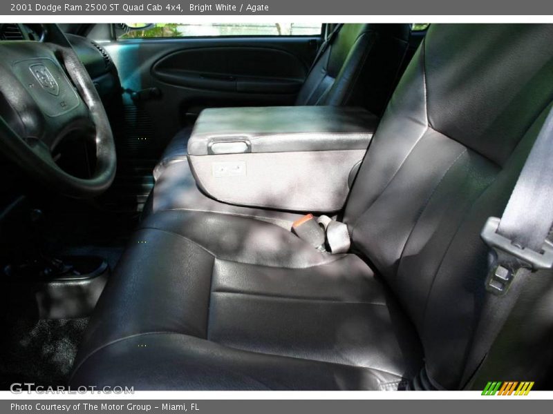 Bright White / Agate 2001 Dodge Ram 2500 ST Quad Cab 4x4