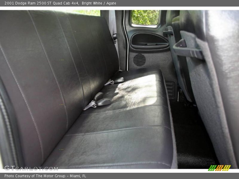 Bright White / Agate 2001 Dodge Ram 2500 ST Quad Cab 4x4