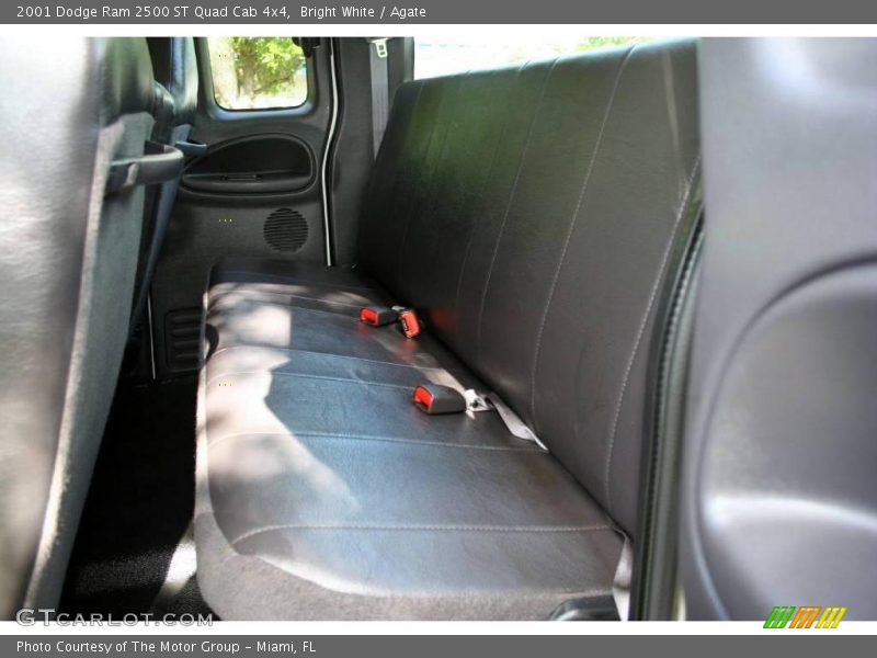Bright White / Agate 2001 Dodge Ram 2500 ST Quad Cab 4x4