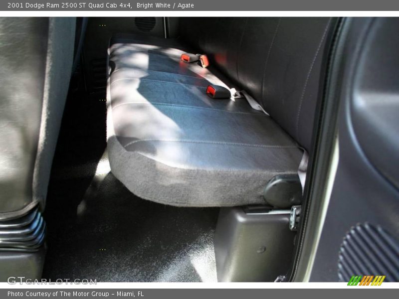 Bright White / Agate 2001 Dodge Ram 2500 ST Quad Cab 4x4