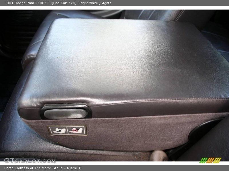 Bright White / Agate 2001 Dodge Ram 2500 ST Quad Cab 4x4
