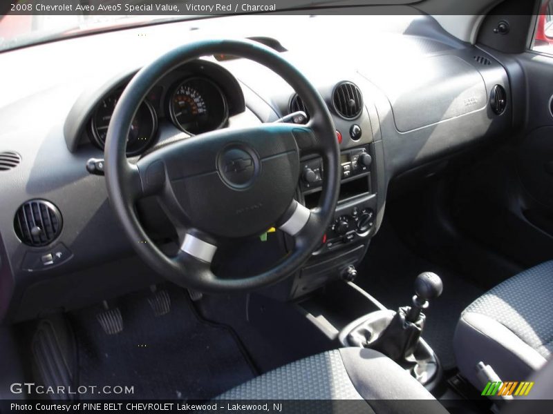Victory Red / Charcoal 2008 Chevrolet Aveo Aveo5 Special Value
