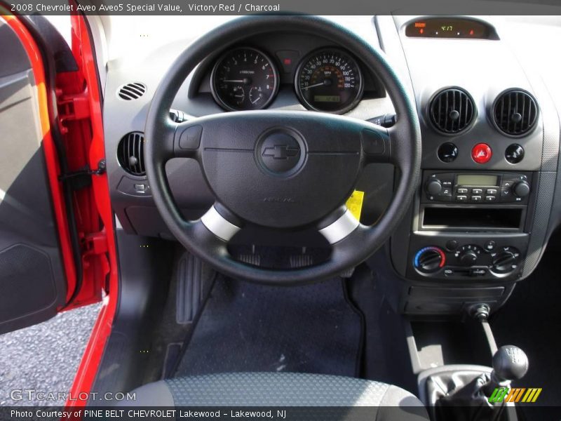 Victory Red / Charcoal 2008 Chevrolet Aveo Aveo5 Special Value