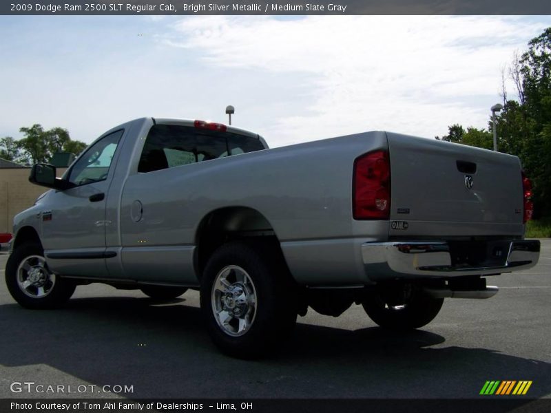 Bright Silver Metallic / Medium Slate Gray 2009 Dodge Ram 2500 SLT Regular Cab