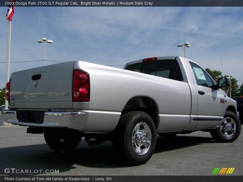 Bright Silver Metallic / Medium Slate Gray 2009 Dodge Ram 2500 SLT Regular Cab