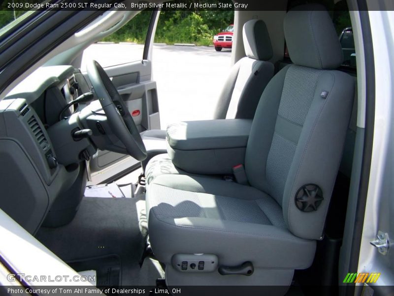 Bright Silver Metallic / Medium Slate Gray 2009 Dodge Ram 2500 SLT Regular Cab