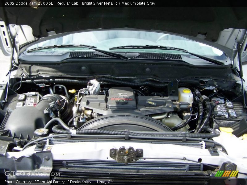 Bright Silver Metallic / Medium Slate Gray 2009 Dodge Ram 2500 SLT Regular Cab