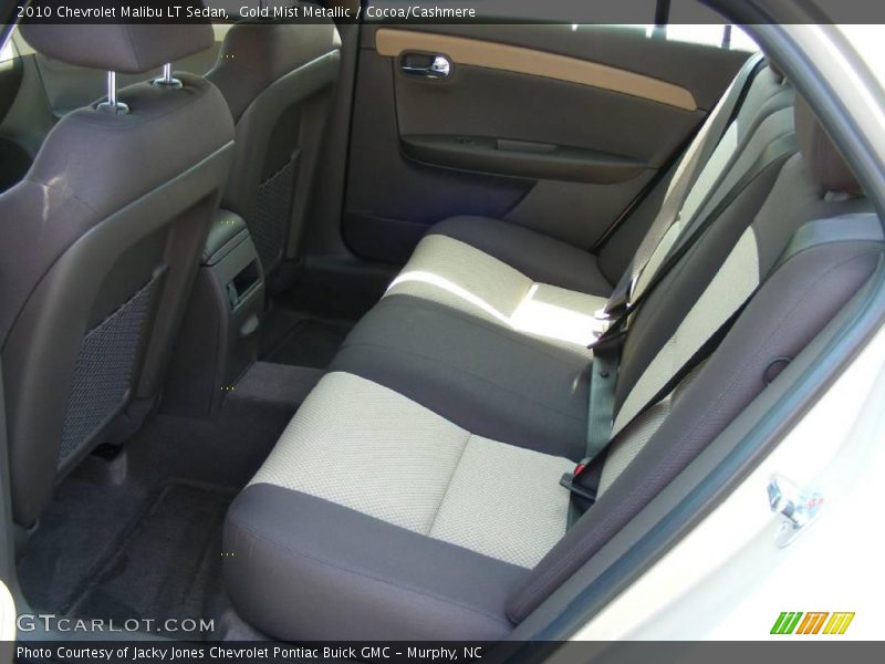 Gold Mist Metallic / Cocoa/Cashmere 2010 Chevrolet Malibu LT Sedan