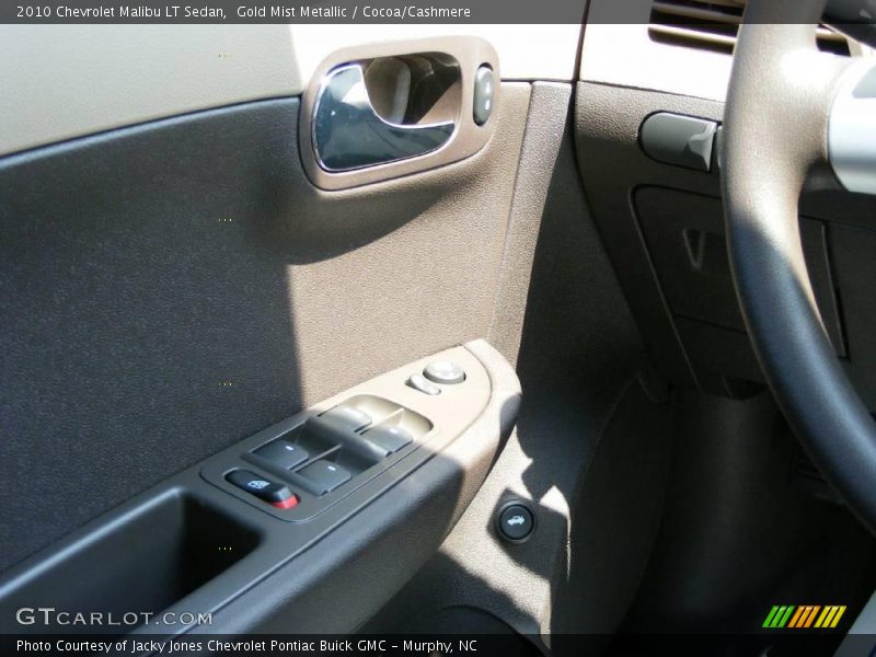 Gold Mist Metallic / Cocoa/Cashmere 2010 Chevrolet Malibu LT Sedan