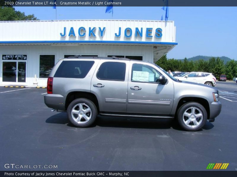 Graystone Metallic / Light Cashmere 2009 Chevrolet Tahoe LT 4x4