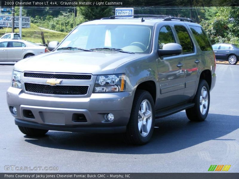 Graystone Metallic / Light Cashmere 2009 Chevrolet Tahoe LT 4x4