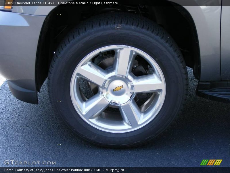 Graystone Metallic / Light Cashmere 2009 Chevrolet Tahoe LT 4x4