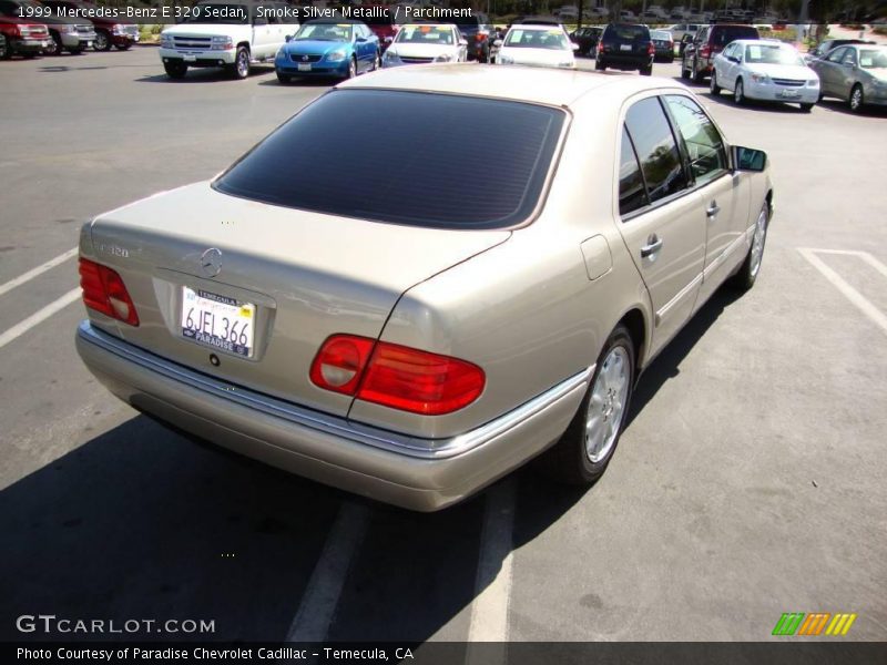 Smoke Silver Metallic / Parchment 1999 Mercedes-Benz E 320 Sedan