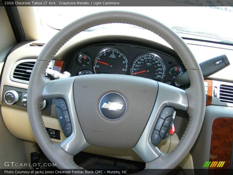 Graystone Metallic / Light Cashmere 2009 Chevrolet Tahoe LT 4x4