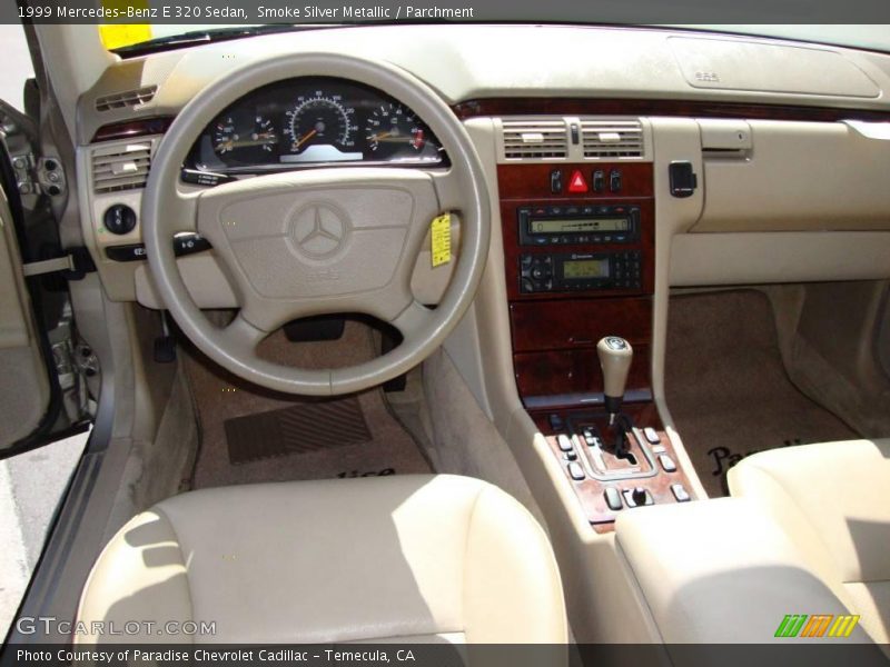 Smoke Silver Metallic / Parchment 1999 Mercedes-Benz E 320 Sedan