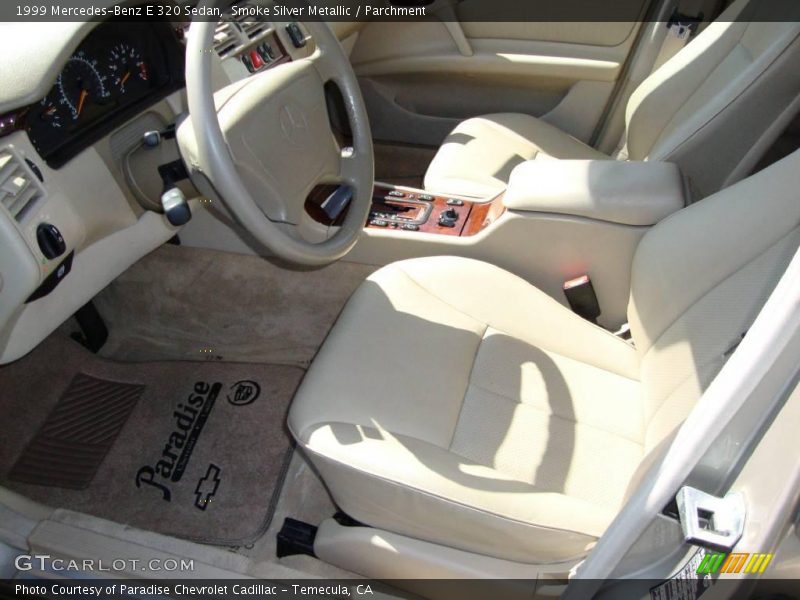 Smoke Silver Metallic / Parchment 1999 Mercedes-Benz E 320 Sedan