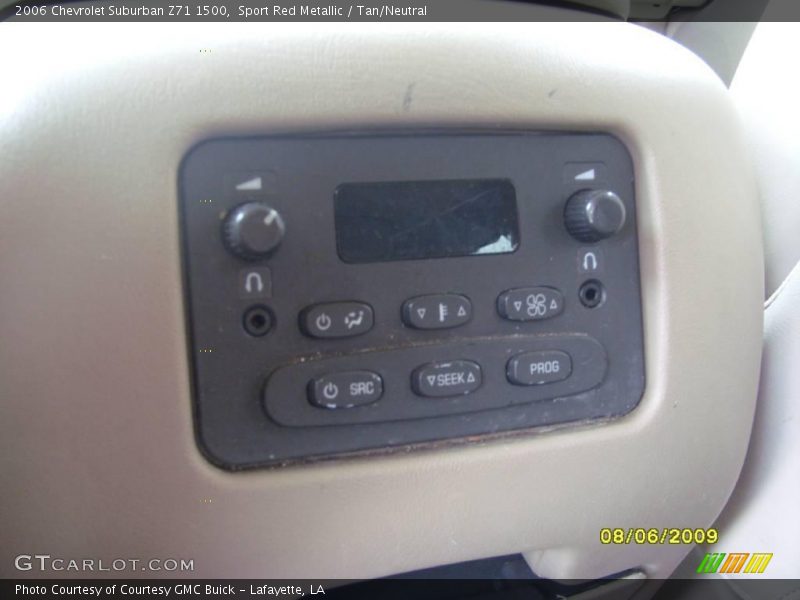 Sport Red Metallic / Tan/Neutral 2006 Chevrolet Suburban Z71 1500