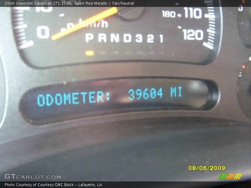 Sport Red Metallic / Tan/Neutral 2006 Chevrolet Suburban Z71 1500