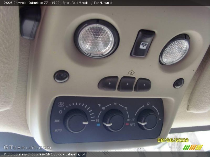 Sport Red Metallic / Tan/Neutral 2006 Chevrolet Suburban Z71 1500