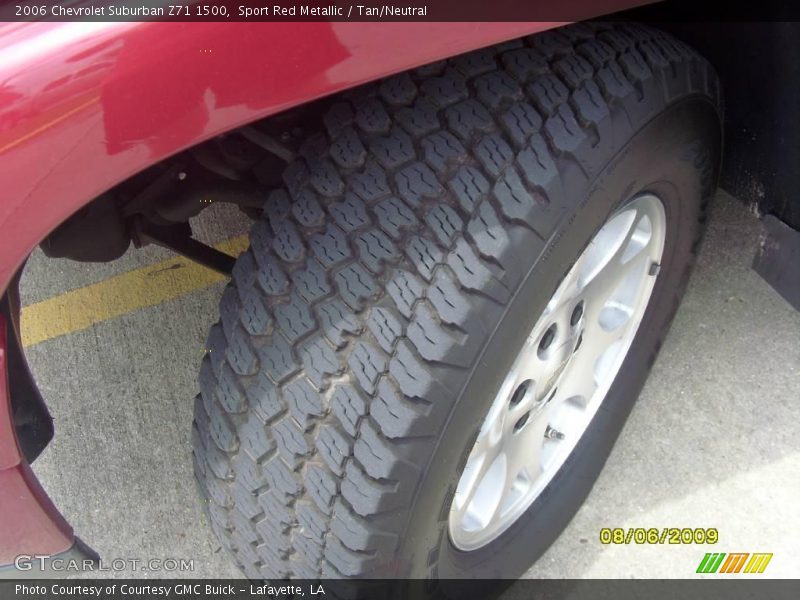 Sport Red Metallic / Tan/Neutral 2006 Chevrolet Suburban Z71 1500