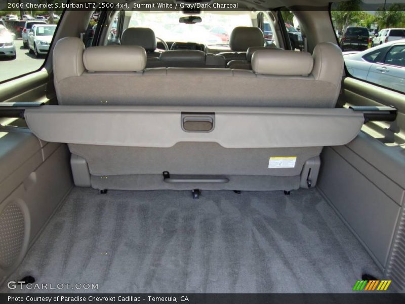 Summit White / Gray/Dark Charcoal 2006 Chevrolet Suburban LTZ 1500 4x4