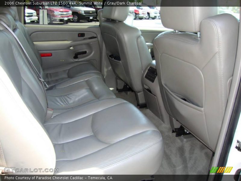 Summit White / Gray/Dark Charcoal 2006 Chevrolet Suburban LTZ 1500 4x4
