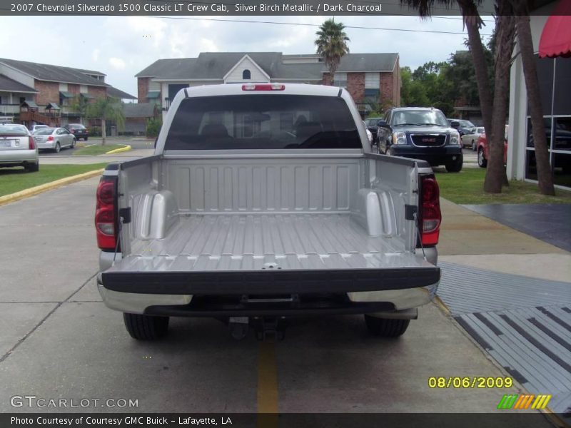Silver Birch Metallic / Dark Charcoal 2007 Chevrolet Silverado 1500 Classic LT Crew Cab