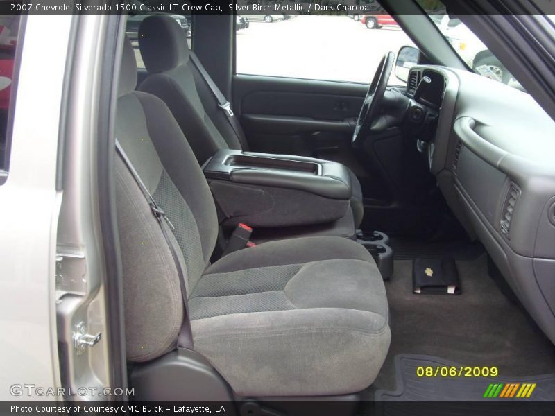 Silver Birch Metallic / Dark Charcoal 2007 Chevrolet Silverado 1500 Classic LT Crew Cab