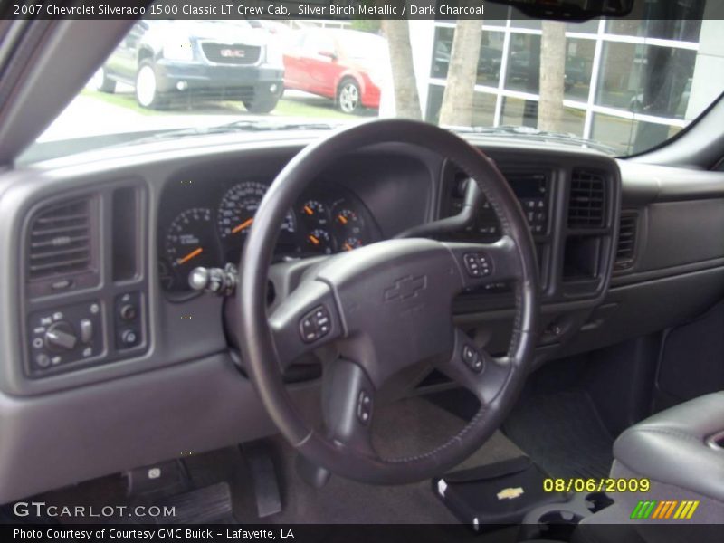 Silver Birch Metallic / Dark Charcoal 2007 Chevrolet Silverado 1500 Classic LT Crew Cab