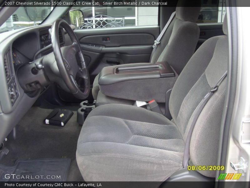 Silver Birch Metallic / Dark Charcoal 2007 Chevrolet Silverado 1500 Classic LT Crew Cab