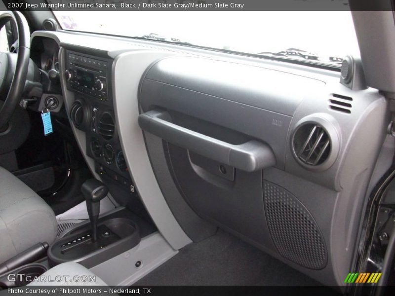 Black / Dark Slate Gray/Medium Slate Gray 2007 Jeep Wrangler Unlimited Sahara