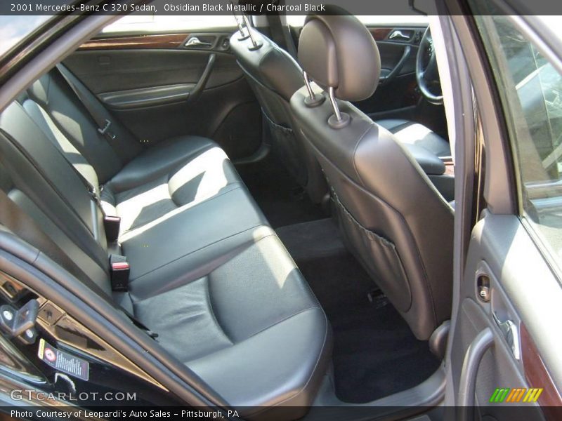 Obsidian Black Metallic / Charcoal Black 2001 Mercedes-Benz C 320 Sedan